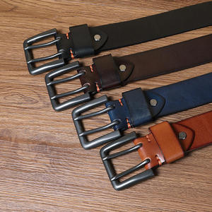 Cinturón de Cuero Genuino de Vaca para Hombre, Calidad Premium, Estilo Clásico Casual, Hebilla de Acero, Longitud Ajustable, Ecológico, Resistente y Duradero - Product Image 5