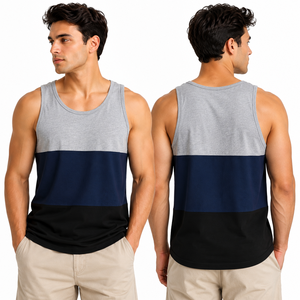 Five B Custom – Débardeur athlétique OEM pour homme, séchage rapide, pour la gym et l'entraînement – Fabricant - Product Image 1