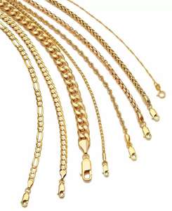 Cadena de oro amarillo de 14K. 85 mm Singapur 20 "| Macy's - Product Image 4