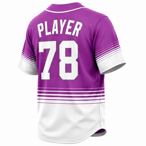 Uniforme de Béisbol Premium, Jersey Personalizado para Equipo, Ropa Deportiva Ligera, Secado Rápido, OEM - Product Image 5