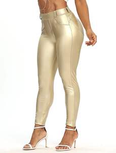 Pantalones de Yoga de Cintura Media para Mujer, Ropa Deportiva de Invierno, Transpirables, de Lona - Product Image 4