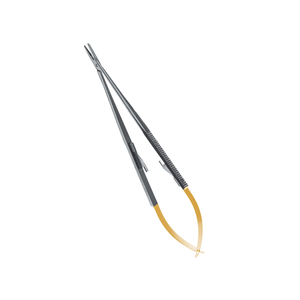 Straight Castroviejo Perma Sharp Needle <b>Holder</b> 18 cm Surgical Dental Instrument Stainless Steel Precision Suturing Tool Kit - Product Image 3