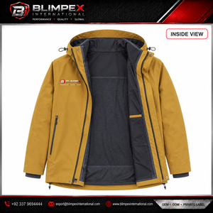 Factory Best Selling Stock Plus Size Casual Men's Quilted Jacket Hooded Heated Winter 100% Nylon Zipper High Quality <b>Windbreak</b> - Product Image 3