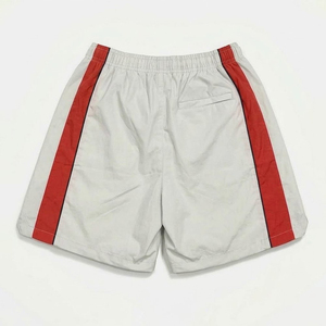 RTS High Demand Custom Logo White Men's Nylon Wind Breaker Panel With Shorts <b>Set</b> For Summer <b>Knitted</b> <b>Set</b> Streetwear Zipper Jacket - Product Image 5