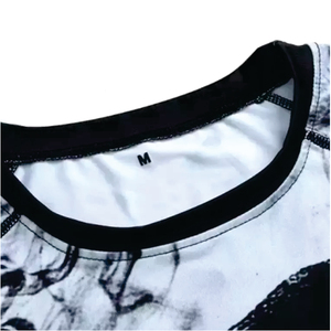 Custom Logo High Quality Breathable Washed Jiu Jitsu Fitness <b>Swim</b> <b>Shirts</b> Printed Long Sleeve MMA <b>Men</b> BJJ Rash Guard Fortleo - Product Image 6