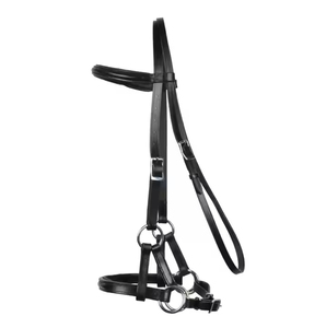 Horse Bridle and Soft Satin Nylon Rope Halter with Western Saddle Design for <b>Equestrian</b> Equipment - Product Image 2