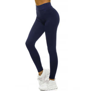 Leggings taille haute extensibles pleine longueur pour femmes grandes tailles, coupe ajustée, pour yoga, gym, fitness, entraînement, vêtements de sport, Spandex/Polyester - Product Image 3