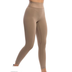 Ropa Deportiva al por Mayor, Leggings de Yoga para Mujer, Pantalones Deportivos, Sujetadores Deportivos de Secado Rápido, Transpirables, de Cintura Alta, Spandex/Poliéster, Sólidos - Product Image 2