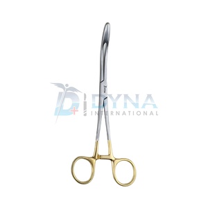 Stainless Steeel Gross Dressing Forceps Curved With Catch <b>Box</b> <b>Lock</b> High Qiality Surgrical Instruments - Product Image 2