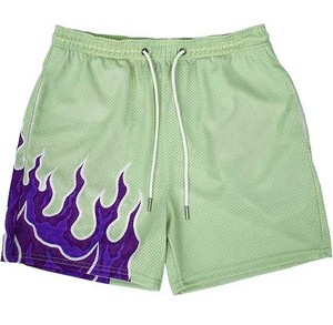 Pantalones Cortos Deportivos Sublimados Personalizados, Transpirables, a Rayas, Talla Grande, de Secado Rápido para Gimnasio y Running 2026 - Product Image 6