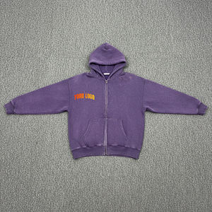 Nueva Sudadera con Capucha y Cierre para Mujer, Color Morado, con Logotipo Estampado en la Parte Delantera, Corte Regular, Tejido de Algodón, para Otoño 2026 - Product Image 1