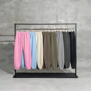 Pantalon de survêtement ample et délavé pour homme, coupe oversize, avec strass et jambes larges - Product Image 2