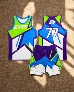 Uniformes de Baloncesto Deportivos Personalizados 2026 con Impresión de Logotipo Personalizado, Tallas Grandes, Diferentes Colores, Hechos de Material de Poliéster, OEM - Product Image 4