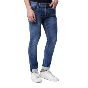 Fabricants de vêtements ODM – Nouveaux jeans décontractés pour hommes, coupe ajustée, taille basse, délavés, coupe ample et slim - Product Image 2