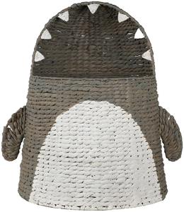 Panier de rangement en jacinthe d'eau, panier de rangement artisanal en forme de requin, vente en gros, écologique, fabriqué au Vietnam - Product Image 1