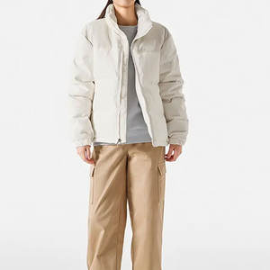 Econex Sports 2025 marca otoño PU chaqueta de cuero mujer Stand Collar manga larga cremallera abrigo corto moda Slim abrigo de cuero corto - Product Image 1