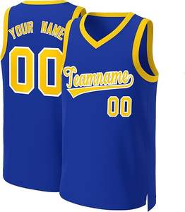 Design Sublimationsdruck 100% Polyester Atmungsaktives Individuelles Basketball-Trikot mit Eigenem Logo - Product Image 1