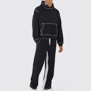 Survêtement ample et oversize pour homme, nouvelle collection 2026, vente en gros, tissu premium, logo personnalisé, couleurs uniques et décontractées - Product Image 2