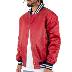 Chaqueta de Satén para Hombre, Ligera, de Alta Calidad, con Logotipo Personalizado, Nuevo Diseño - Product Image 4