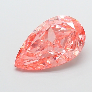 อัญมณีงานฝีมือชั้นเยี่ยม เพชรทรงลูกแพร์ 7.05 กะรัต เพาะเลี้ยงในห้องปฏิบัติการ สีชมพูสดใสพิเศษ ความสะอาดระดับ VS1 เพชรเม็ดเดี่ยวสำหรับเครื่องประดับสั่งทำ - Product Image 1