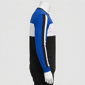 เสื้อยืดแขนยาวผ้าฝ้ายแท้ 100% สำหรับผู้ชาย เสื้อเปล่าสำหรับสกรีนโลโก้ ขายส่งเสื้อผ้าคุณภาพสูง น้ำหนัก 230 กรัม รับผลิตตามแบบ - Product Image 3