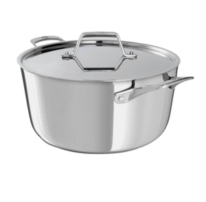 Casserole en aluminium classique avec poignées en métal et couvercle en métal, de qualité supérieure, ustensiles de cuisine modernes pour la maison - Product Image 4