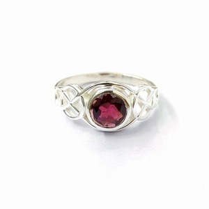 <b>Garnet</b> Fashion <b>Ring</b> 3.8 Grams Weight - Product Image 1