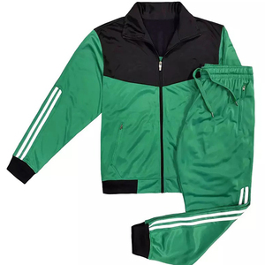 Conjunto Deportivo de Alta Calidad al por Mayor, Personalizado para Hombre, Transpirable, Diseño Sólido para Otoño, Ropa Deportiva de Poliéster para Gimnasio, Trajes Deportivos de Fútbol - Product Image 2