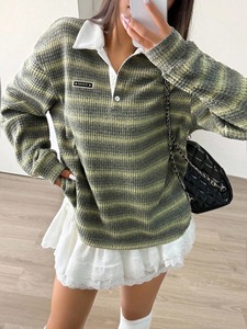 Sudadera Ligera para Mujer, Estilo Moderno, Ropa Urbana de Invierno, Sudadera Oversize, Top Ventas - Product Image 5