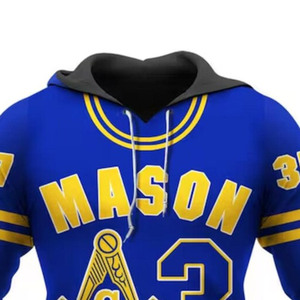 เสื้อฮู้ดฟรีเมสันสำหรับผู้ชาย ผ้าฝ้าย ปรับฮู้ดได้ สไตล์ลำลอง แฟชั่นสตรีทแวร์ เสื้อฮู้ดฟรีเมสันสำหรับผู้ชาย - Product Image 3