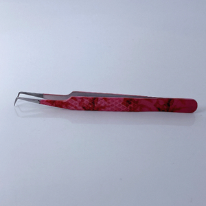 Professional of High Quality <b>Eyelash</b> Applicator Tool with 90 Degrees Fiber Tip Customized Private <b>Extension</b> Tweezers - Product Image 3