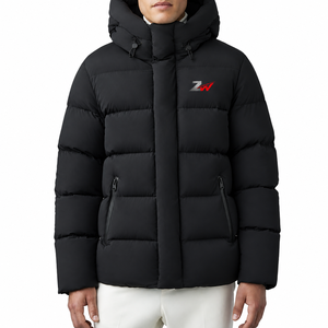 Proveedor Mayorista de Abrigos Acolchados, Chaqueta Acolchada Personalizada con Relleno de Plumón de Pato, Talla Grande, Invierno - Product Image 1