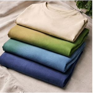 Camiseta Urbana de Alta Gama, Estilo Oversize, Degradado, 240 GSM, Algodón Premium Grueso, Tacto Suave, Color Degradado, Ropa Urbana Informal - Product Image 2