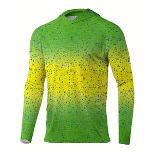 Ropa de Pesca Transpirable Anti-UV de Verano, Ligera, 180g, Protección Solar para Senderismo, Camisas con Capucha - Product Image 2