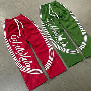 Pantalon Harem Homme Taille Basse Ample 100% Coton Style Hip Hop Multiples Poches Hiver Imperméable Coupe-Vent Cordon de Serrage - Product Image 1