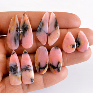 Venta al por mayor de piedras de ópalo rosa natural en bruto, piezas decorativas, materiales minerales grabados, piezas de piedra en bruto para joyería. - Product Image 2