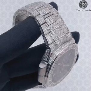 Montre de Luxe Charm_Jewells en Acier Inoxydable, Mouvement Mécanique, Boîtier 40mm, Cadran Lumineux, Verre Saphir, Bracelet 20mm, Étanchéité 10 ATM - Product Image 3
