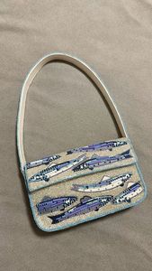 Trendy <b>Colourful</b> Embroidery Storage Bag Seed Beaded <b>Handbag</b> For Gift Event Evening Clutch Shoulder Bag Fashion Statement Purse - Product Image 6