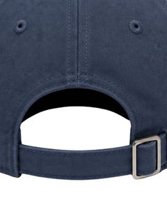 Customized <b>Navy</b> Blue Polyester Baseball Cap Adjustable Plain Sports <b>Hat</b> Breathable Unisex Outdoor Custom Logo Dad Cap <b>Hat</b> - Product Image 6