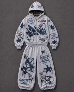 Ensemble de survêtement de printemps pour hommes, en polyester, personnalisable, vente en gros pour marques de sport américaines, commande en gros, usine pour la vente au détail - Product Image 6