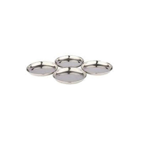 Plato de Acero Inoxidable 304 de Grado Alimenticio, Diseño Único, Precio de Fábrica, Platos para Servir en la Mesa del Hogar, Vajilla para Uso en la Cocina del Hogar - Product Image 1