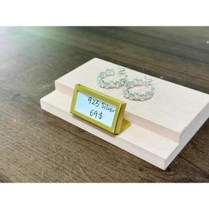 Porte-cartes de style mécanique Présentoir en métal industriel pour menus Numéros de table Mariages Événements Restaurants et décoration intérieure - Product Image 1