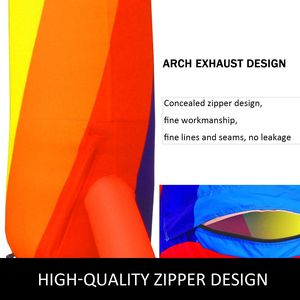 Arco Iris Inflable de 26 pies x 10 pies (8x4 m) con Motor de 350 W, Artículos para Publicidad/Fiestas/Decoración de Eventos/Productos Inflables - Product Image 5