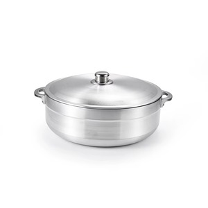 Casserole indienne en acier inoxydable avec couvercle, chauffe-plat exceptionnel, direct usine - Product Image 1