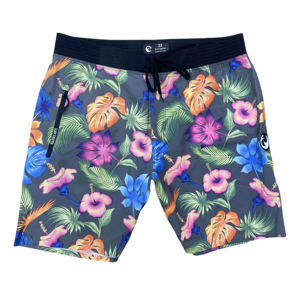 Men's Summer Solid Satin Eco-Friendly Quick Dry Lightweight <b>Board</b> Shorts Swim Trunks - Product Image 1