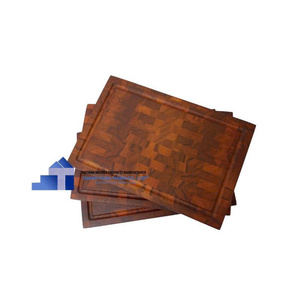 Planche à découper rectangulaire en bois Thanh Tung Thinh, antidérapante, emballage individuel - Product Image 5