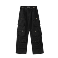Pantalon de style streetwear professionnel Layenne de qualité supérieure, taille plus, multi-poches, logo personnalisé, pantalon sublimé pour hommes