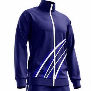 Sublimation Printed OEM Tracksuit Set High Performance <b>Custom</b> Sportswear Apparel With Team Logo Design For Training Purpose Wear - Product Image 2