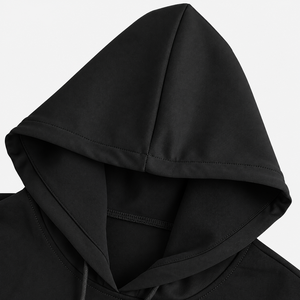 Sweat à capuche classique pour homme avec cordon de serrage réglable, poche kangourou avant, poignets côtelés et coupe décontractée - Product Image 5