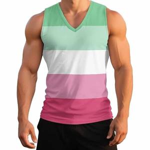 Ropa Deportiva, Camiseta sin Mangas Personalizada para Hombre, Ropa de Gimnasio, Camiseta sin Mangas Transpirable para Hombre - Product Image 3